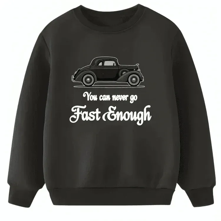 Fast Enough Fleece Sweatshirt - Kin Trends