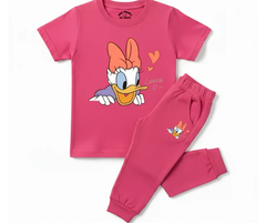 Disney Duck Summer Tracksuits | Kids T shirt and trouser | Mini Minors Kin Trends | Kintrends