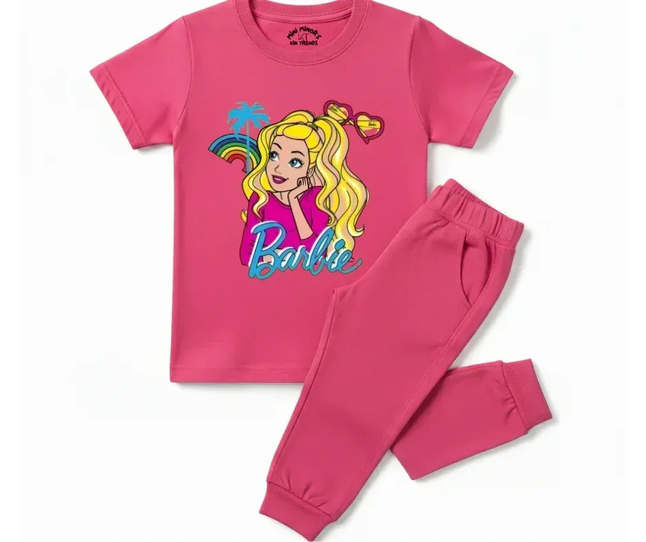 Relaxing Barbie Summer Tracksuit - Kin Trends