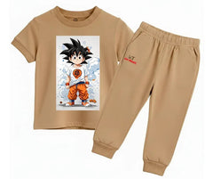 The Goku Graphic Summer Tracksuit | Mini Minors Kintrends