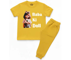 Baba ki Doll Summer Tracksuit  | Mini Minors Kintrends