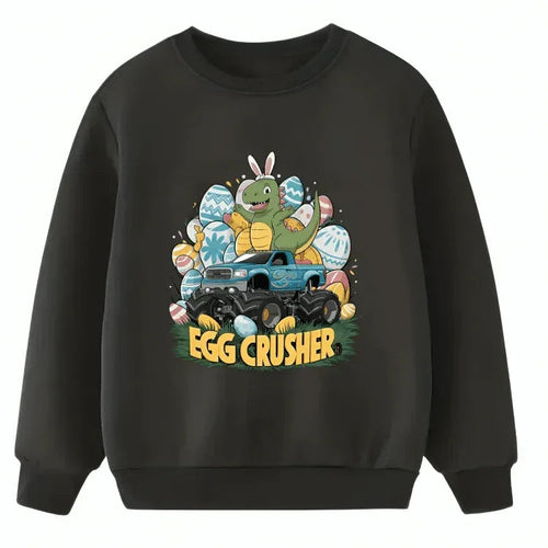 Dino Egg Crusher Sweatshirt - Kin Trends