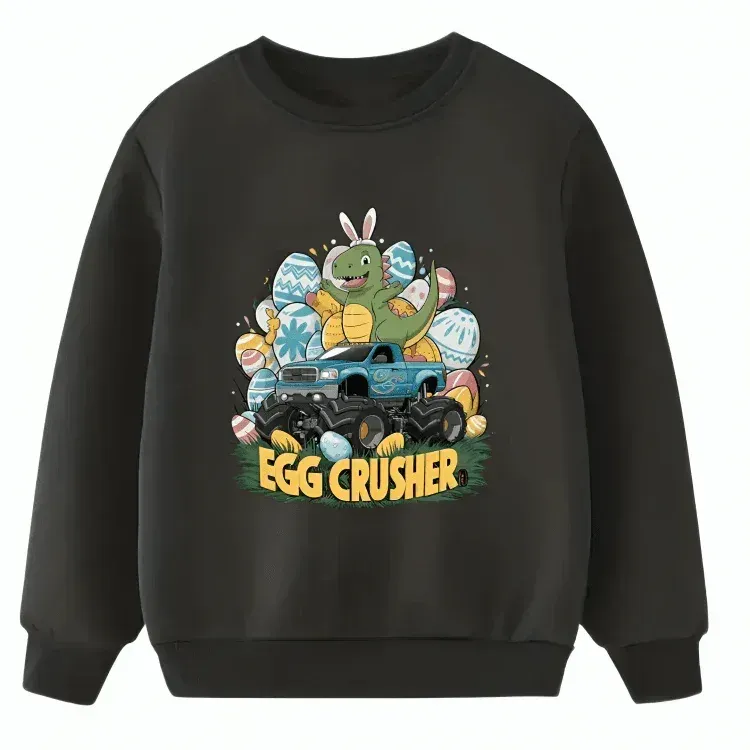 Dino Egg Crusher Sweatshirt - Kin Trends
