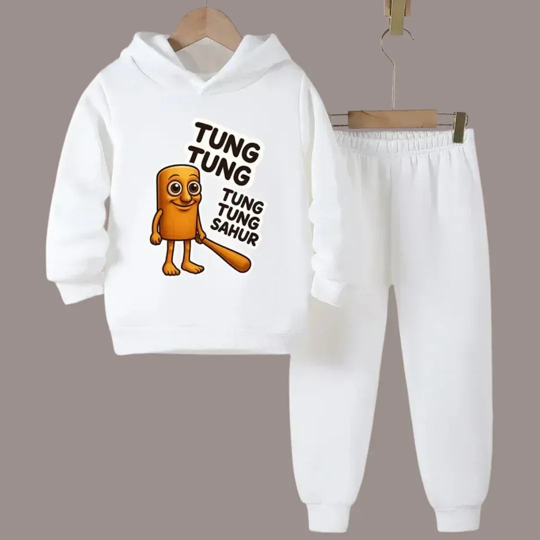 Tung Tung Sahur Hoodie Tracksuit - Kin Trends
