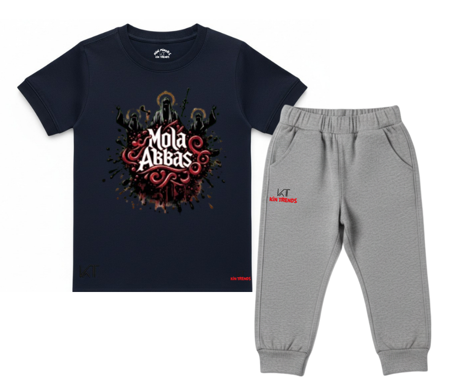 Mola Abbas (A.S) T Shirt & Trouser | Summer Tracksuit