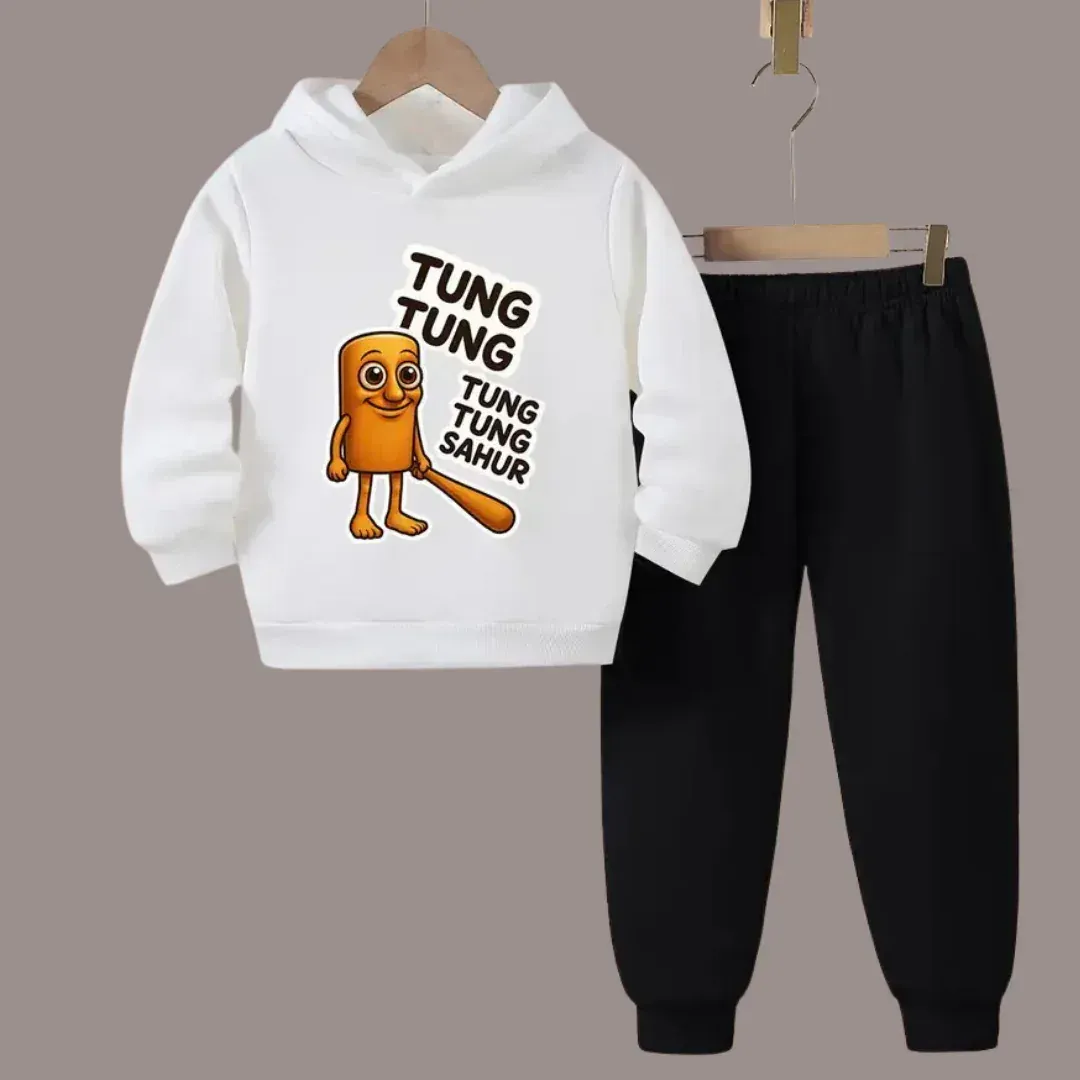 Tung Tung Sahur Hoodie Tracksuit - Kin Trends