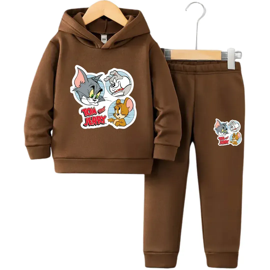 Tom & Jerry D2 Hoodie Tracksuit (Premium) - Kin Trends