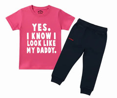Look Like My Daddy Summer Tracksuit | Mini Minors Kintrends