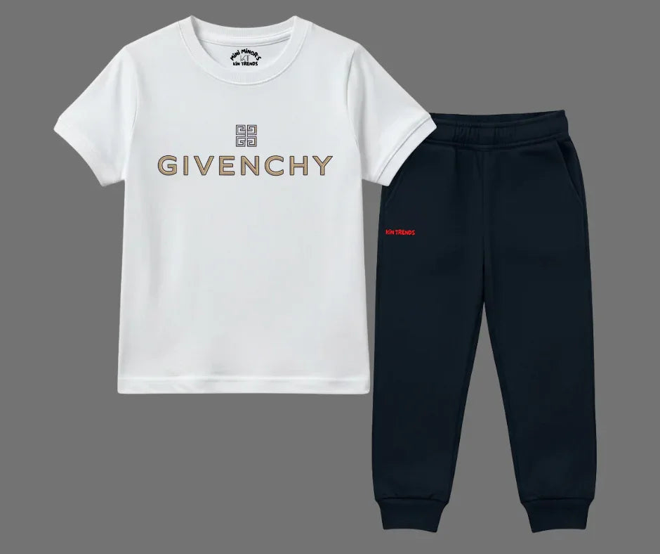 Gvenchy Tracksuit (Not Embroidered) | Mini Minors Kin Trends