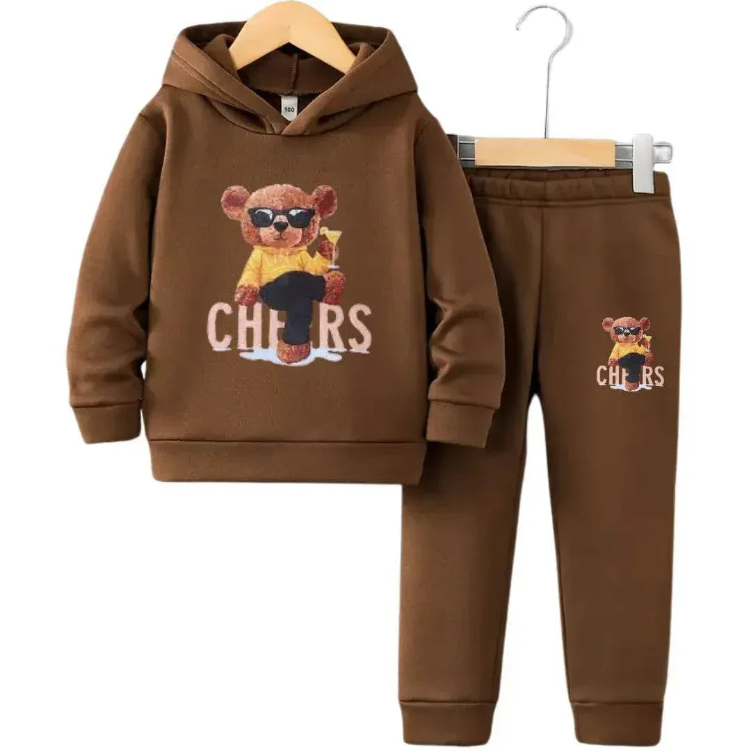 Premium Cheers Hoodie Tracksuit - Kin Trends