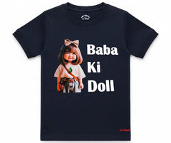 Baba Ki Doll Graphic Tee Shirt | Mini Minors Kintrends