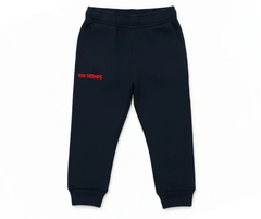 Navy Color Kids Cotton Trouser for boys and girls | Mini Minors Kintrends