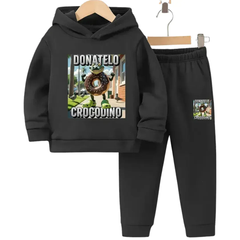 Donatelo Crocodino Hoodie Tracksuit - Kin Trends