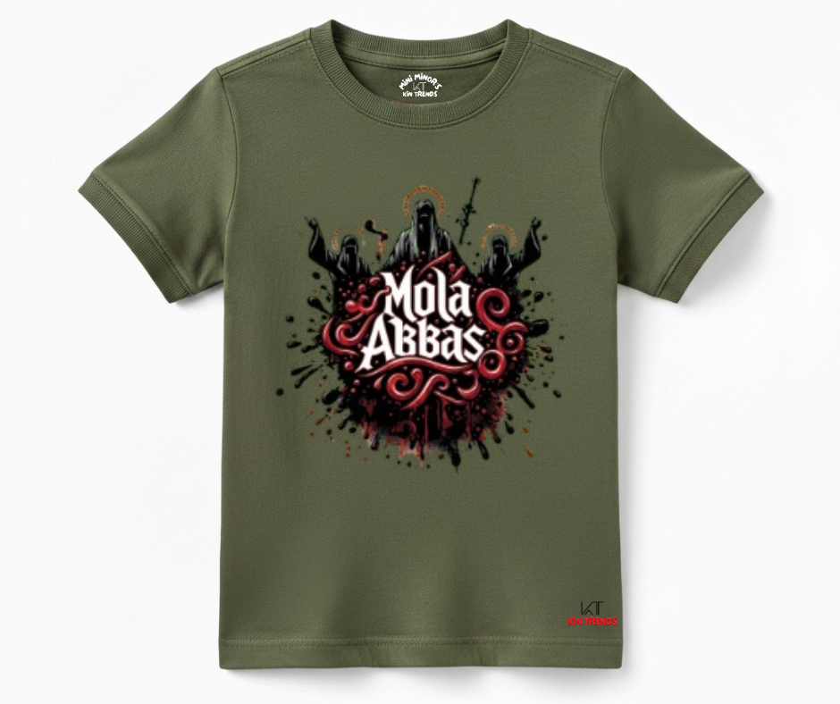 Mola Abbas (A.S) Half Sleeve Tee | Mini Minors Kintrends