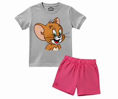 Cute Jerry Shorts Set (Not Embroidered) | Mini Minors Kin Trends