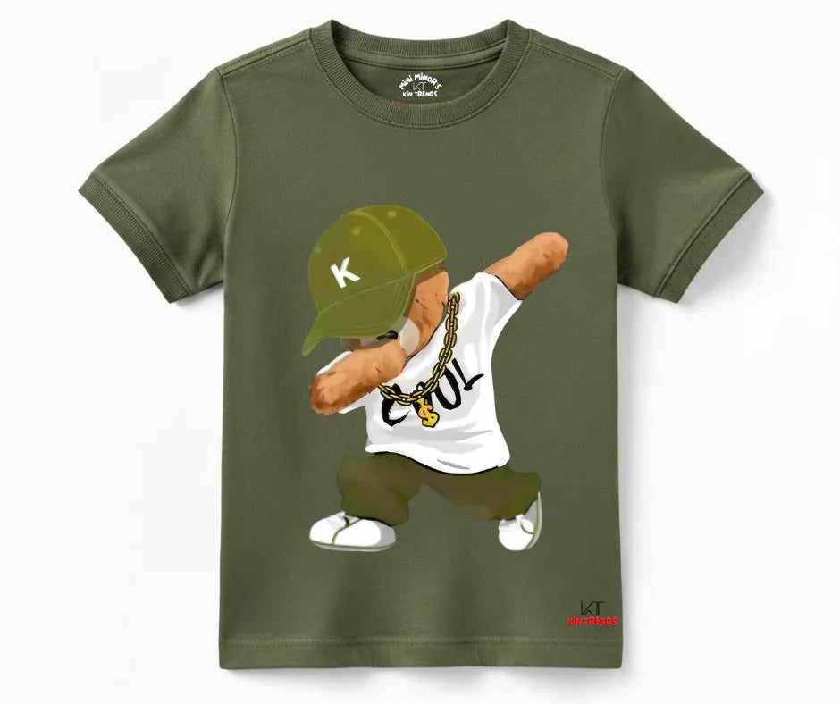 The SWAG Bear Tee | Mini Minors Kintrends