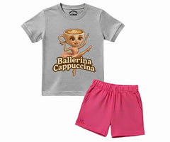 Ballerina Cappuccina Shorts Set | Mini Minors Kintrends