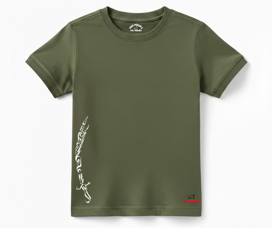 Mola Ali (A.S.) Zulfiqar Half Sleeve Tee | Mini Minors Kintrends