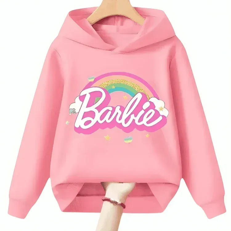 Barbie Fleece Hoodie D3 - Kin Trends