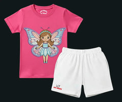 Butterfly Fairy Shorts Set (Not Embroidered) | Mini Minors Kin Trends