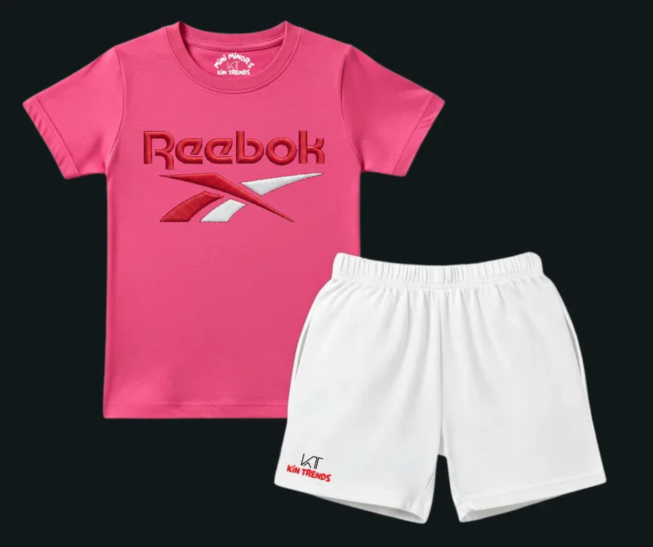 RBK D2 Shorts Set (Not Embroidered) | Mini Minors Kin Trends