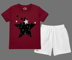The Alabaster Astro Shorts Set | Mini Minors Kintrends