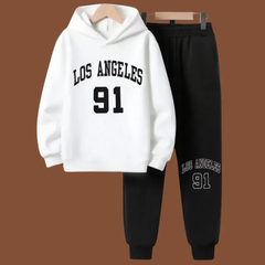 Los Angeles 91 Hoodie Tracksuit - Kin Trends