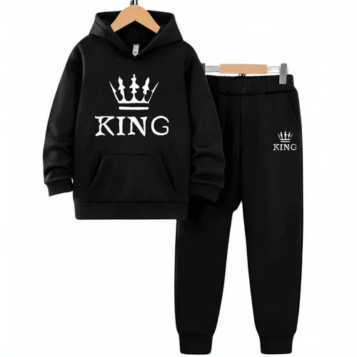 King 2 Fleece Hoodie Tracksuit - Kin Trends