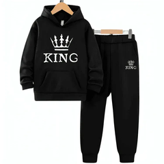 King 2 Fleece Hoodie Tracksuit - Kin Trends