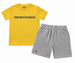Empo Armni D1 Shorts Set (Not Embroidered) | Mini Minors Kin Trends