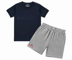 RL Shorts Set (Not Embroidered) | Mini Minors Kin Trends