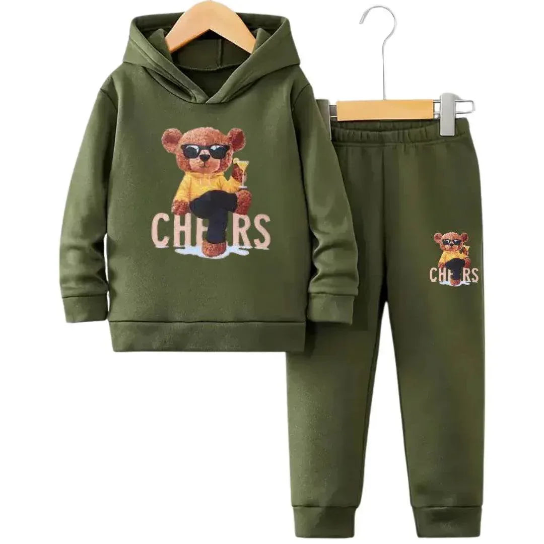 Premium Cheers Hoodie Tracksuit - Kin Trends