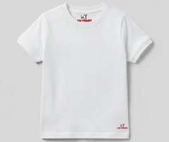 White Color Plain T Shirt for kids | Mini Minors Kintrends