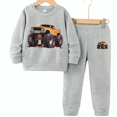 Racing Truck Fleece Tracksuit - Kin Trends