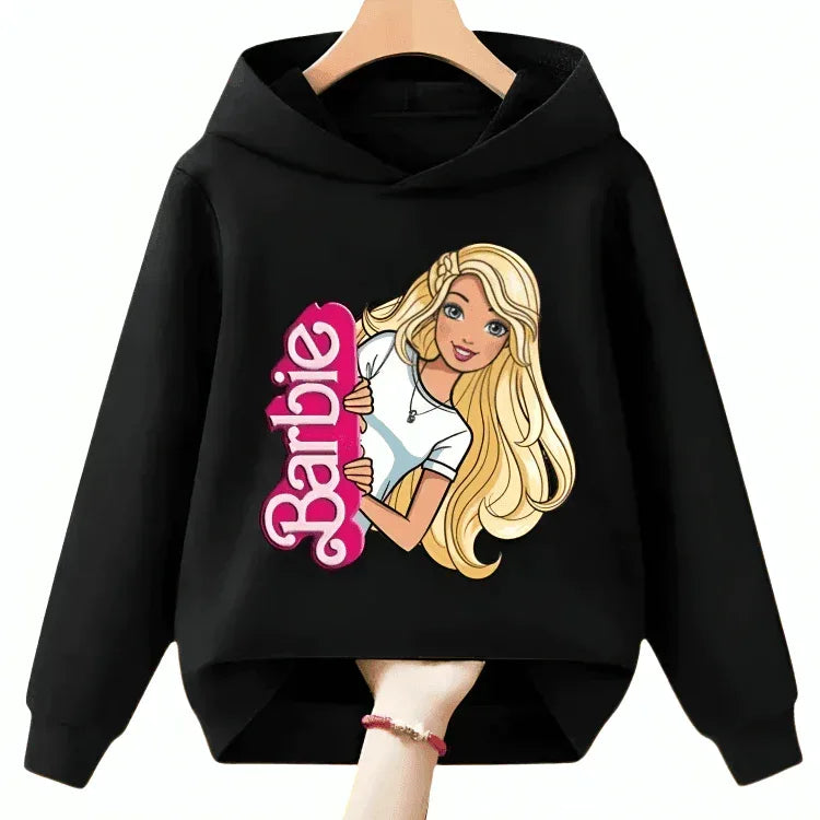 Barbie Fleece Hoodie D1 - Kin Trends