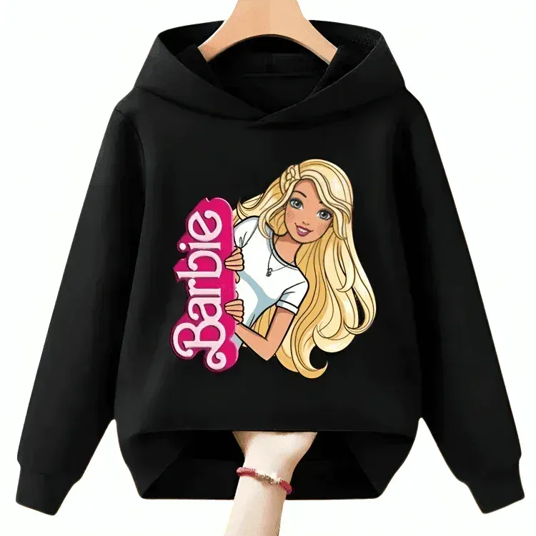 Barbie Fleece Hoodie D1 - Kin Trends