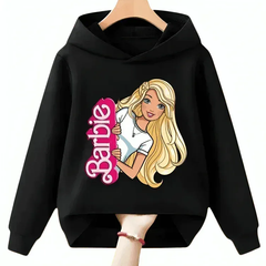 Barbie Fleece Hoodie D1 - Kin Trends