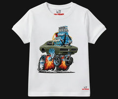 Retro Hot Rod Cartoon T Shirt | Mini Minors Kintrends