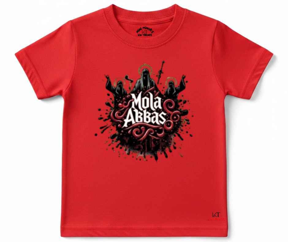 Mola Abbas (A.S) Half Sleeve Tee | Mini Minors Kintrends