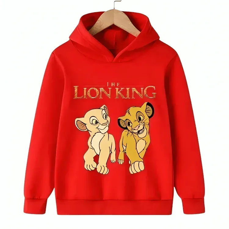 Lion King Fleece Hoodie - Kin Trends