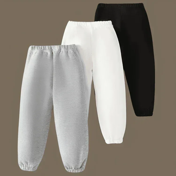 Pack Of 3 BrookLn Warm Fleece Trouser - Kin Trends