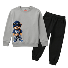 Cool Teddy Bear Sunglasses & Atlanta Cap Tracksuit