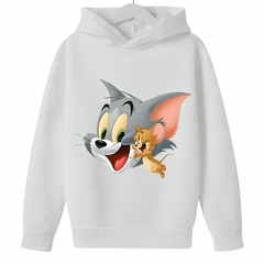 Tom & Jerry Fleece Hoodie - Kin Trends