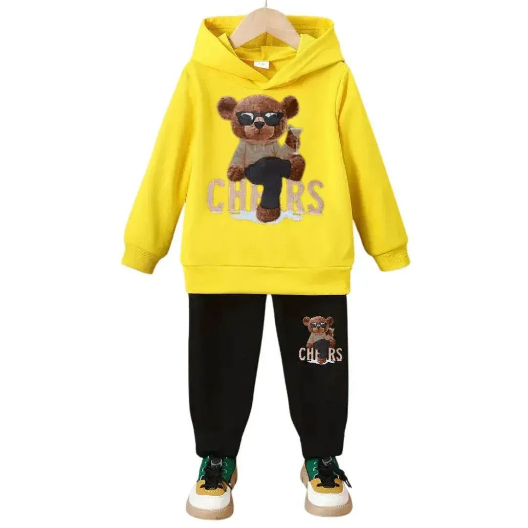Premium Cheers Hoodie Tracksuit - Kin Trends