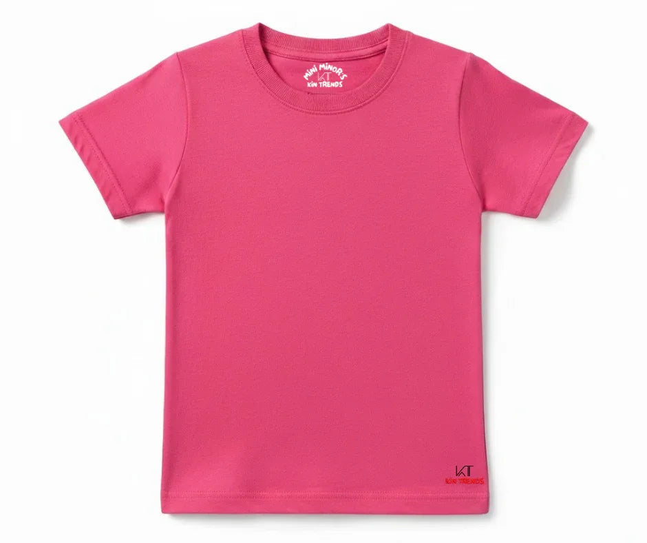 11 Colors Plain T Shirts for boys and girls | Mini Minors Kintrends