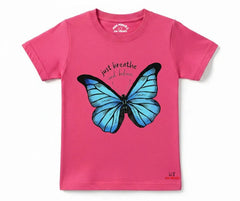 Blue Butterfly Tee | Mini Minors Kintrends