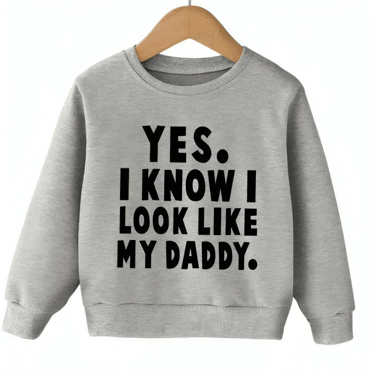 Look Like Daddy Sweatshirt - Kin Trends
