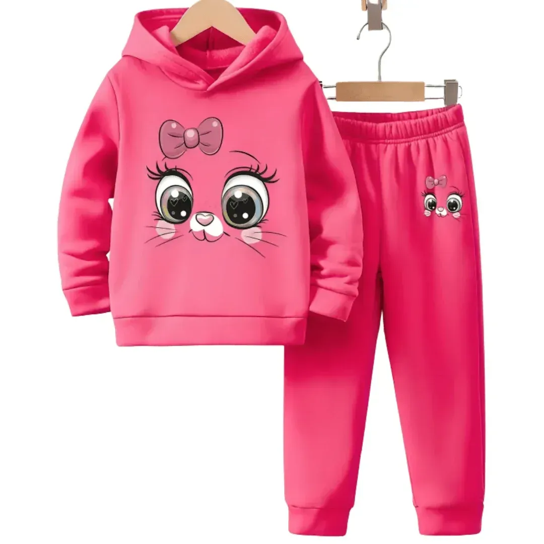 Beautiful Eyes Hoodie Tracksuit (Premium) - Kin Trends