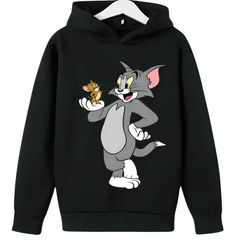 Tom & Jerry Fleece Hoodie D1 - Kin Trends