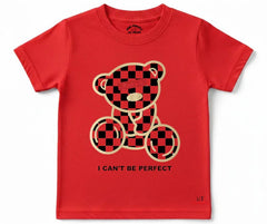 I Can't Be Perfect Red Tee | Mini Minors Kintrends